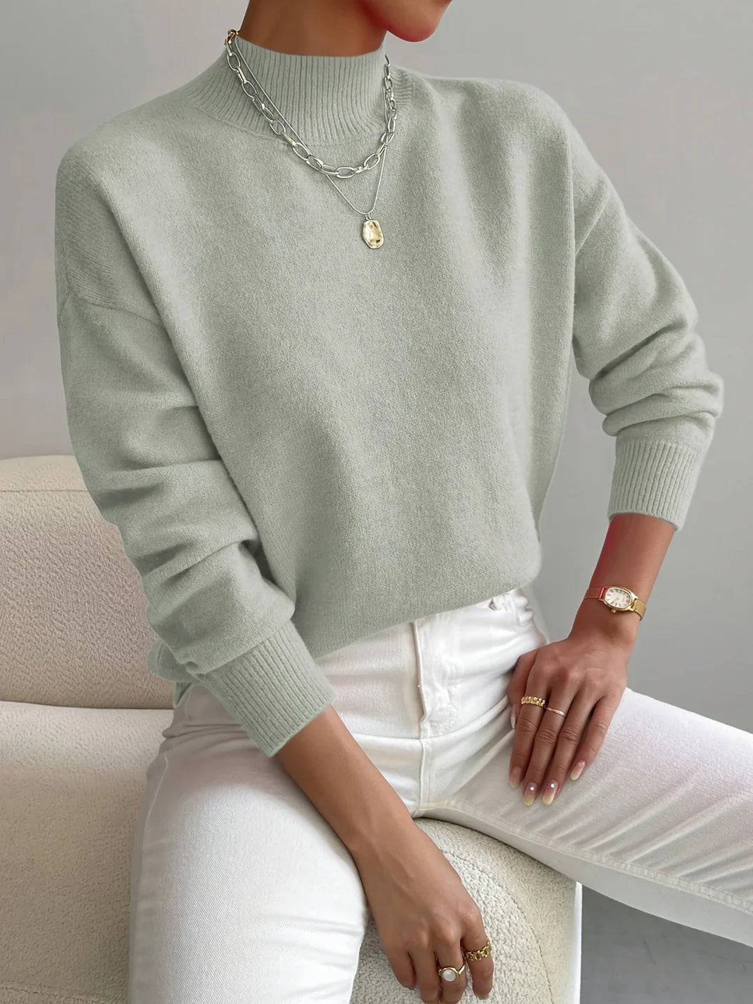 Susanne - Kaschmir-Rollkragenpullover